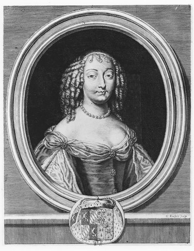 Anne Gonzaga, Princess Palatine by Gilles Rousselet